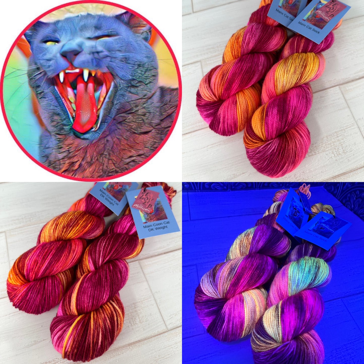 "Beloved" on Various Yarn Bases