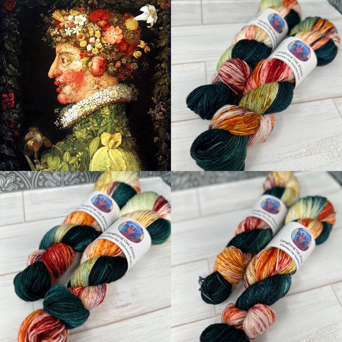 "Spring" on Various Yarn Bases