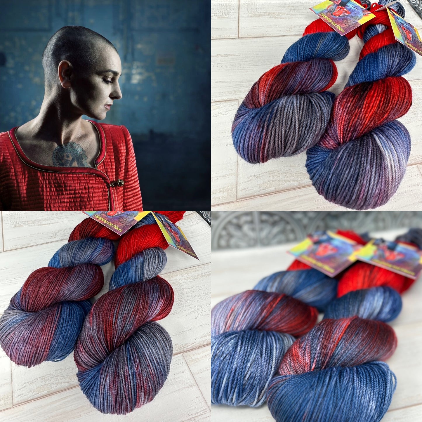 "Sacrifice" For Sinead on Various Yarn Bases