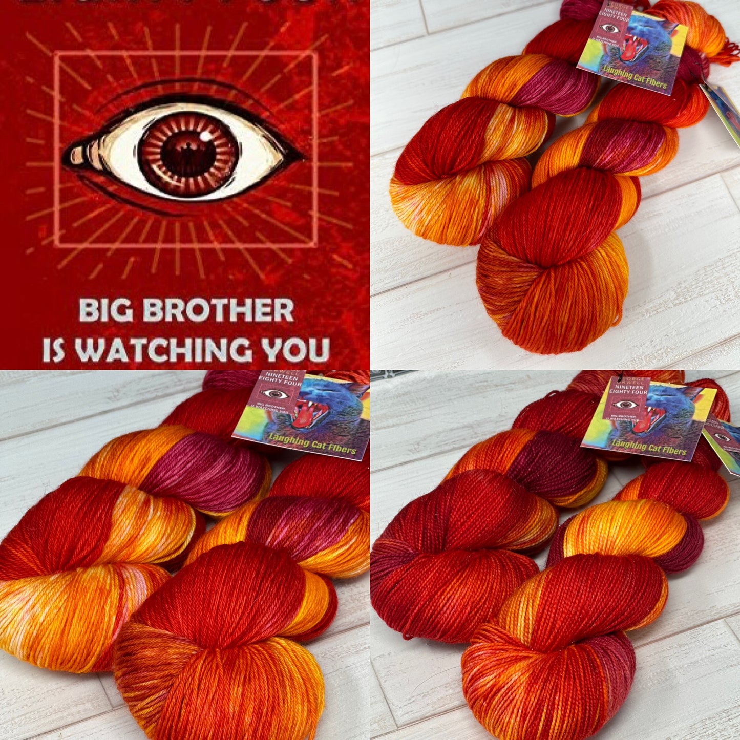 "1984" on Various Yarn Bases