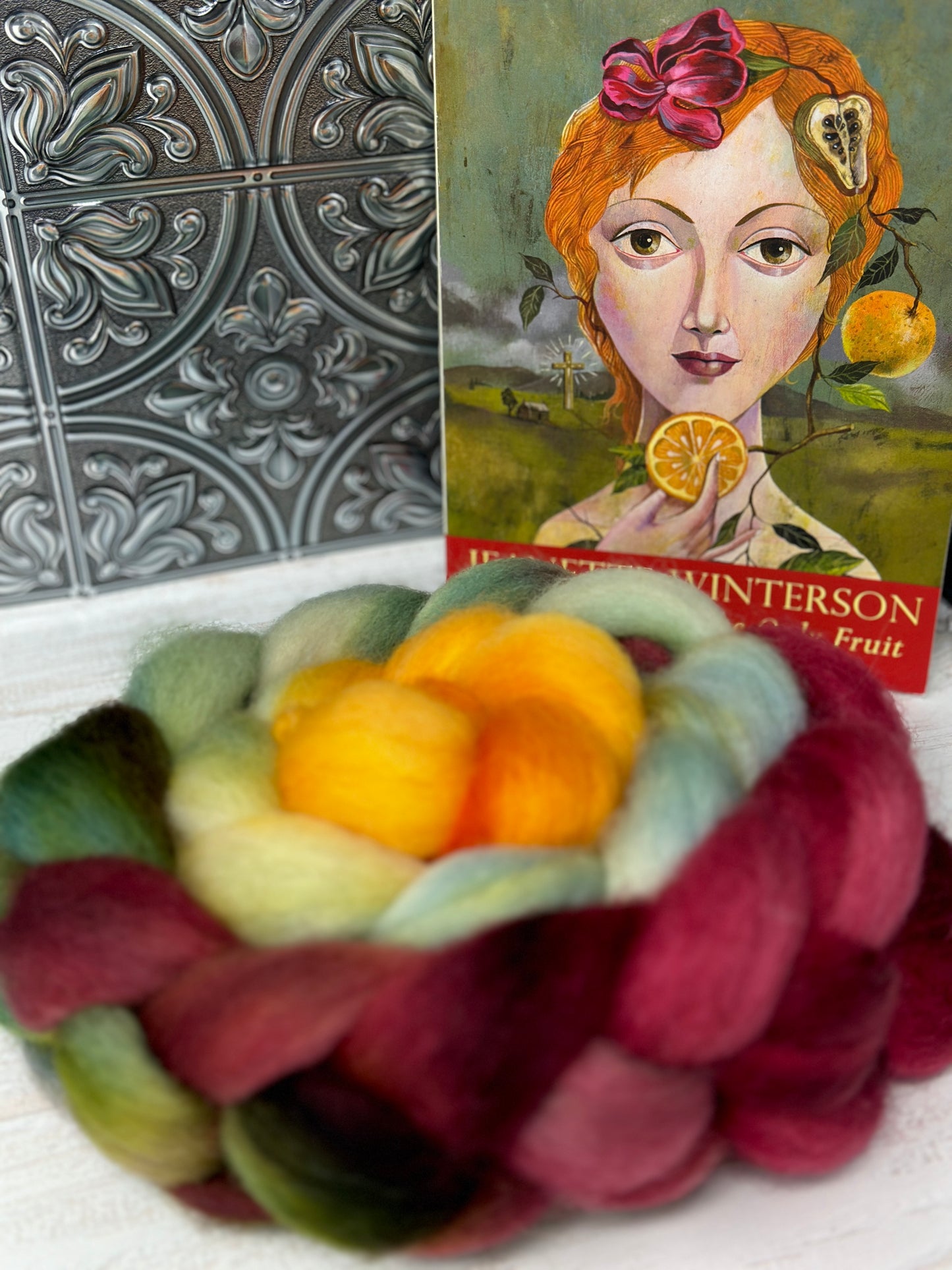 Custom Curated Rovings: "Oranges Are Not the Only Fruit"