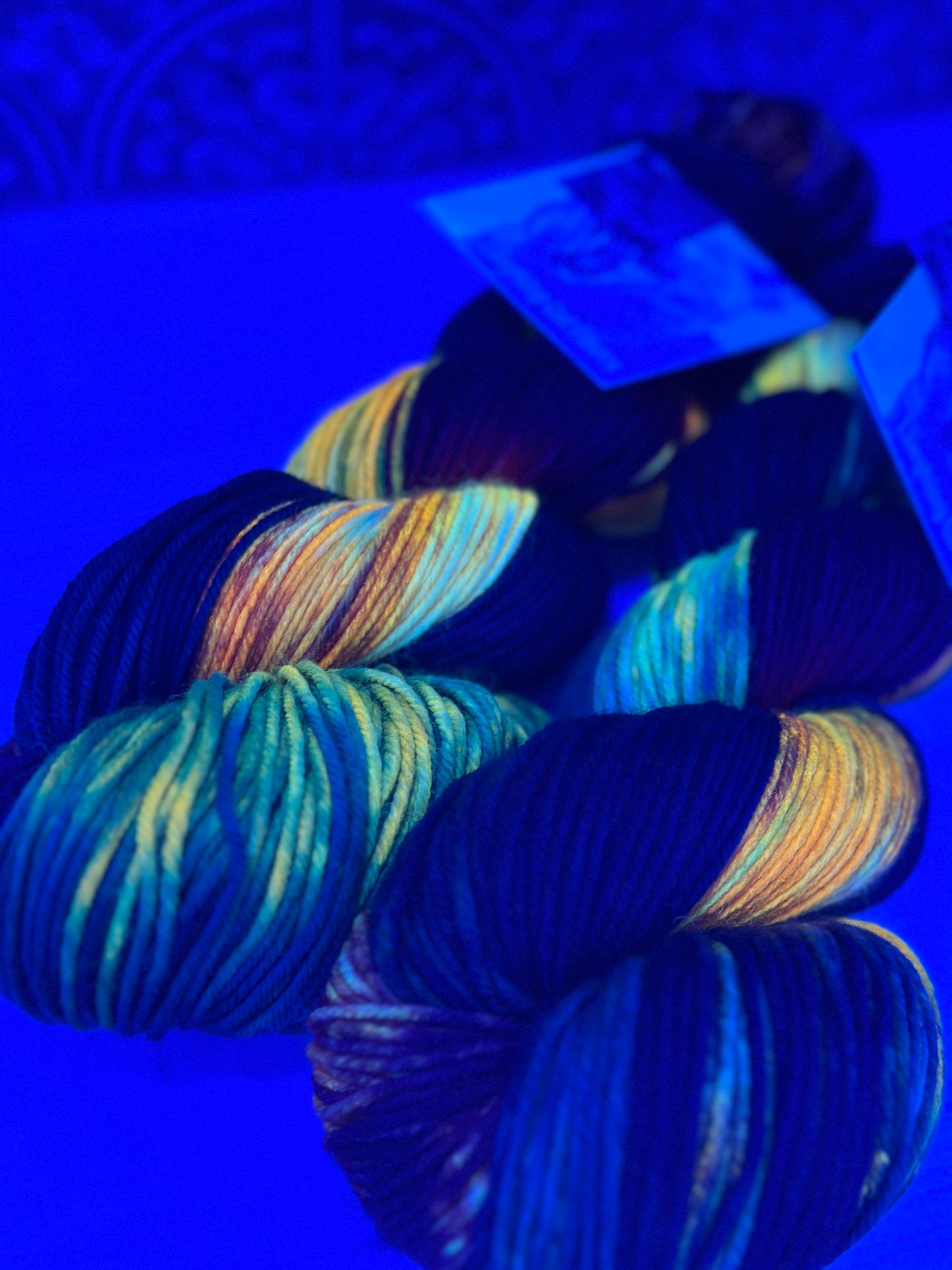 "Pillars of Creation" on Various Yarn Bases