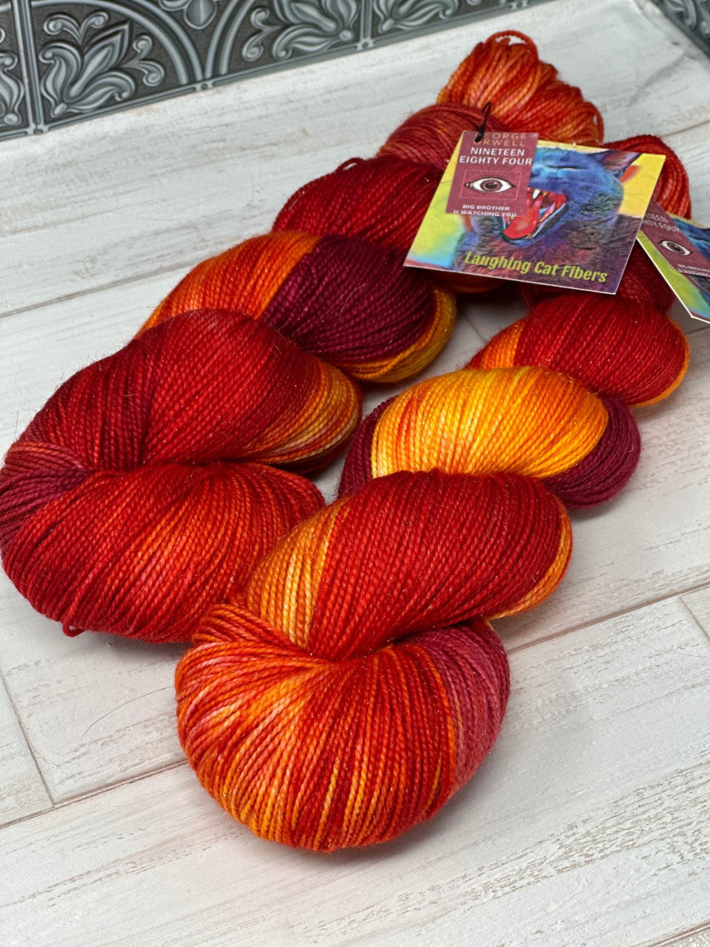 "1984" on Various Yarn Bases