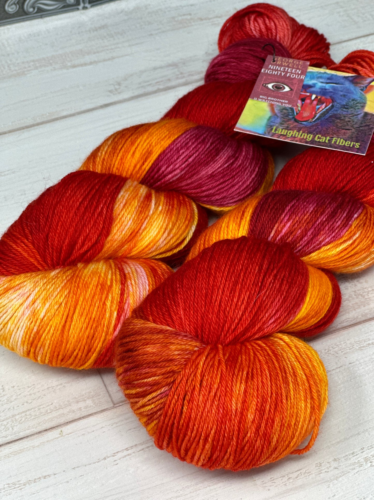 "1984" on Various Yarn Bases