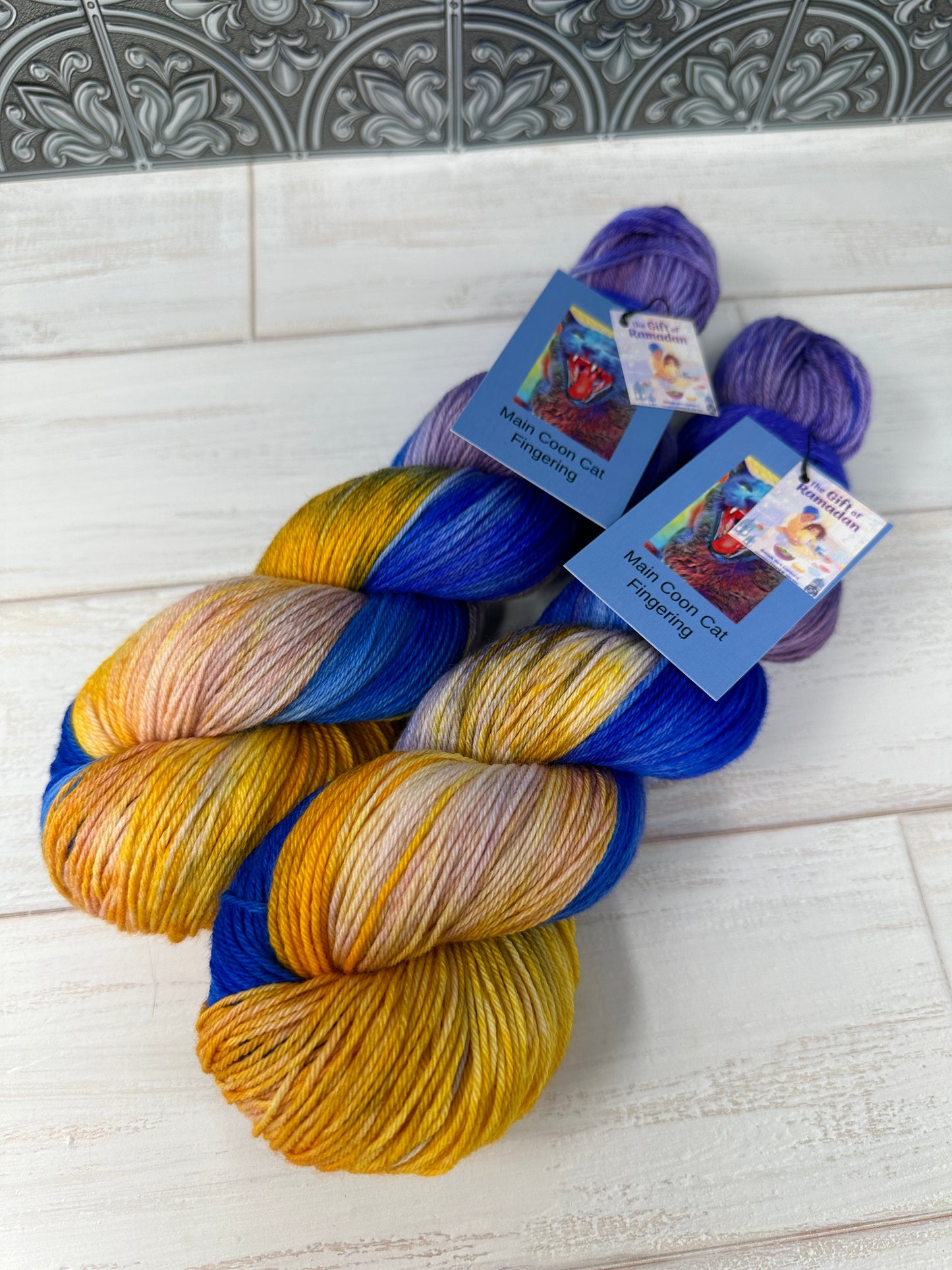 “The Gift of Ramadan” on Various Yarn Bases