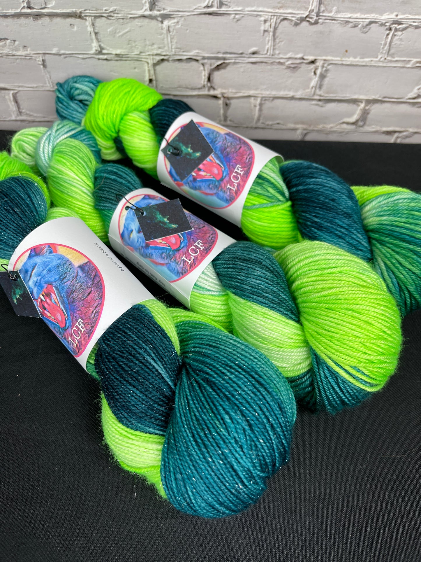 "Witch Head Nebula!" on Various Yarn Bases