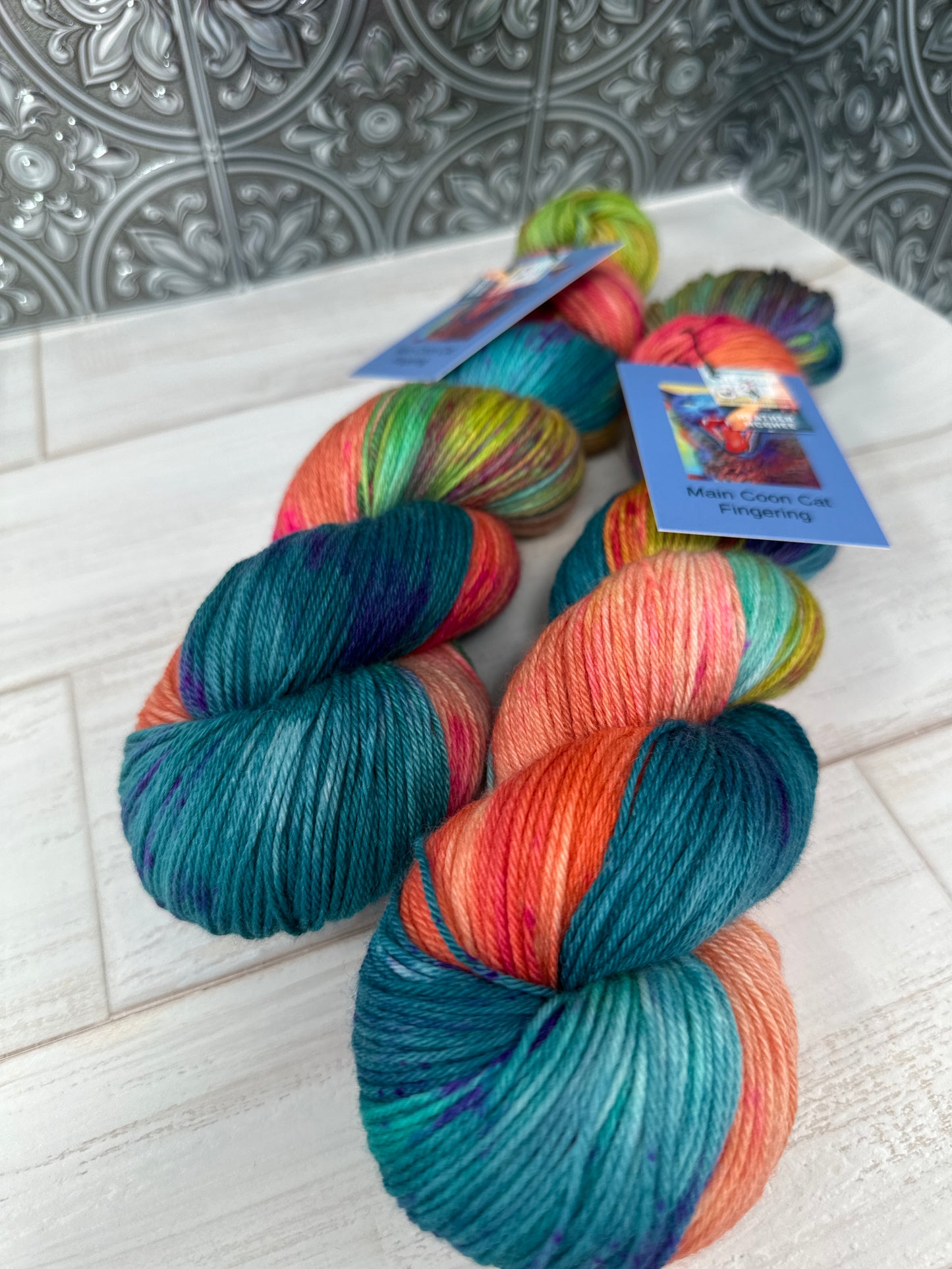 "The Sum of Us" on Various Yarn Bases