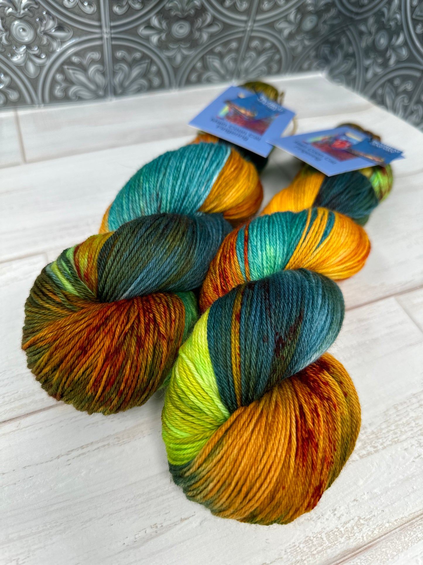 "The Great Gatsby" on Various Yarn Bases