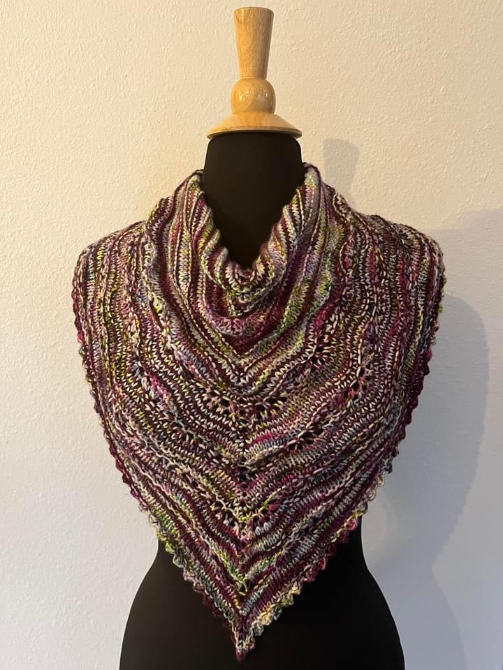 "Weeping Willow" on Various Yarn Bases