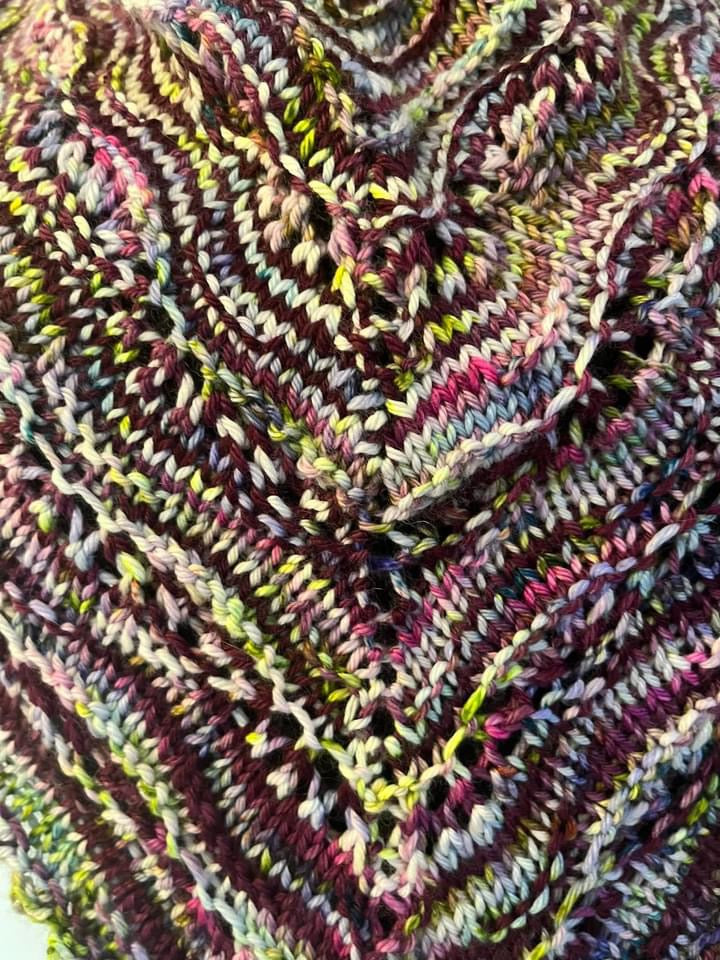 "Weeping Willow" on Various Yarn Bases