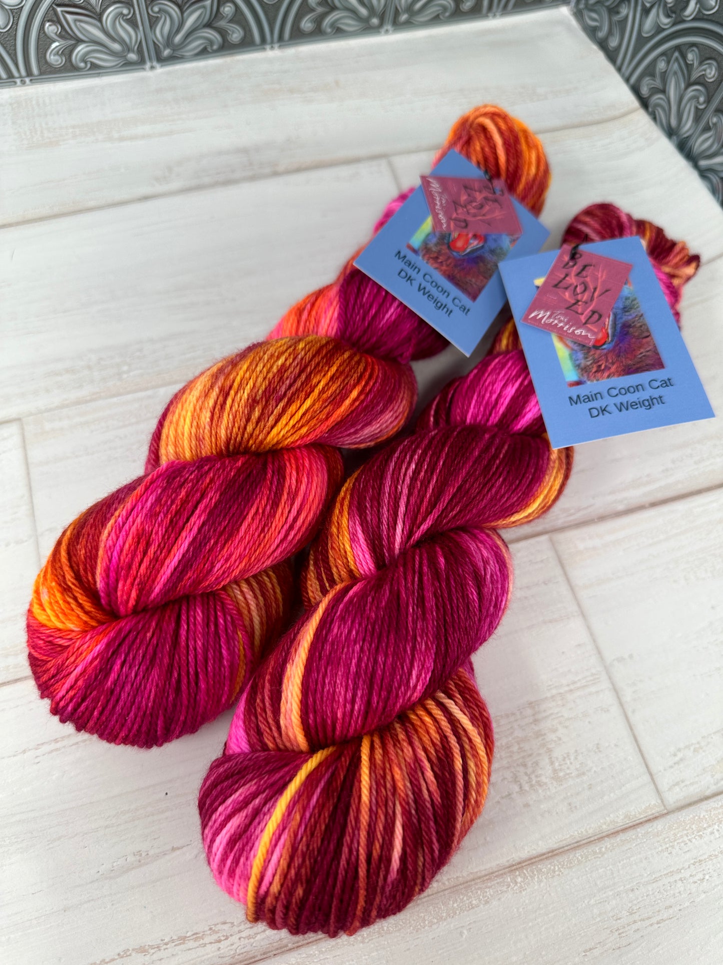 "Beloved" on Various Yarn Bases