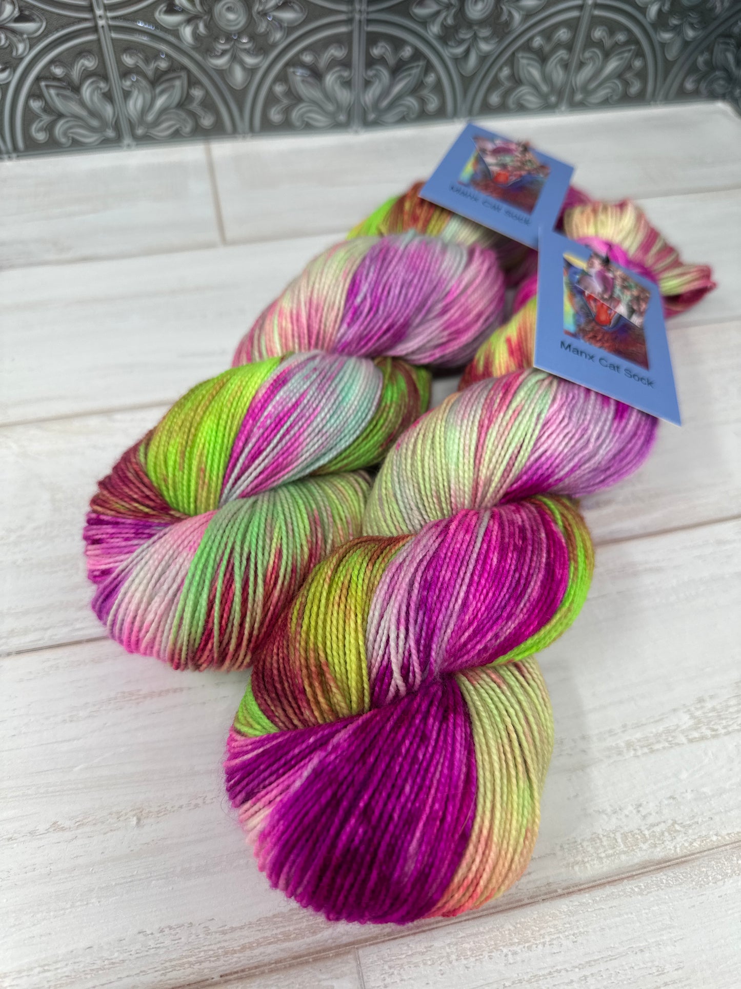 "Flowerpot Girls" on Various Yarn Bases