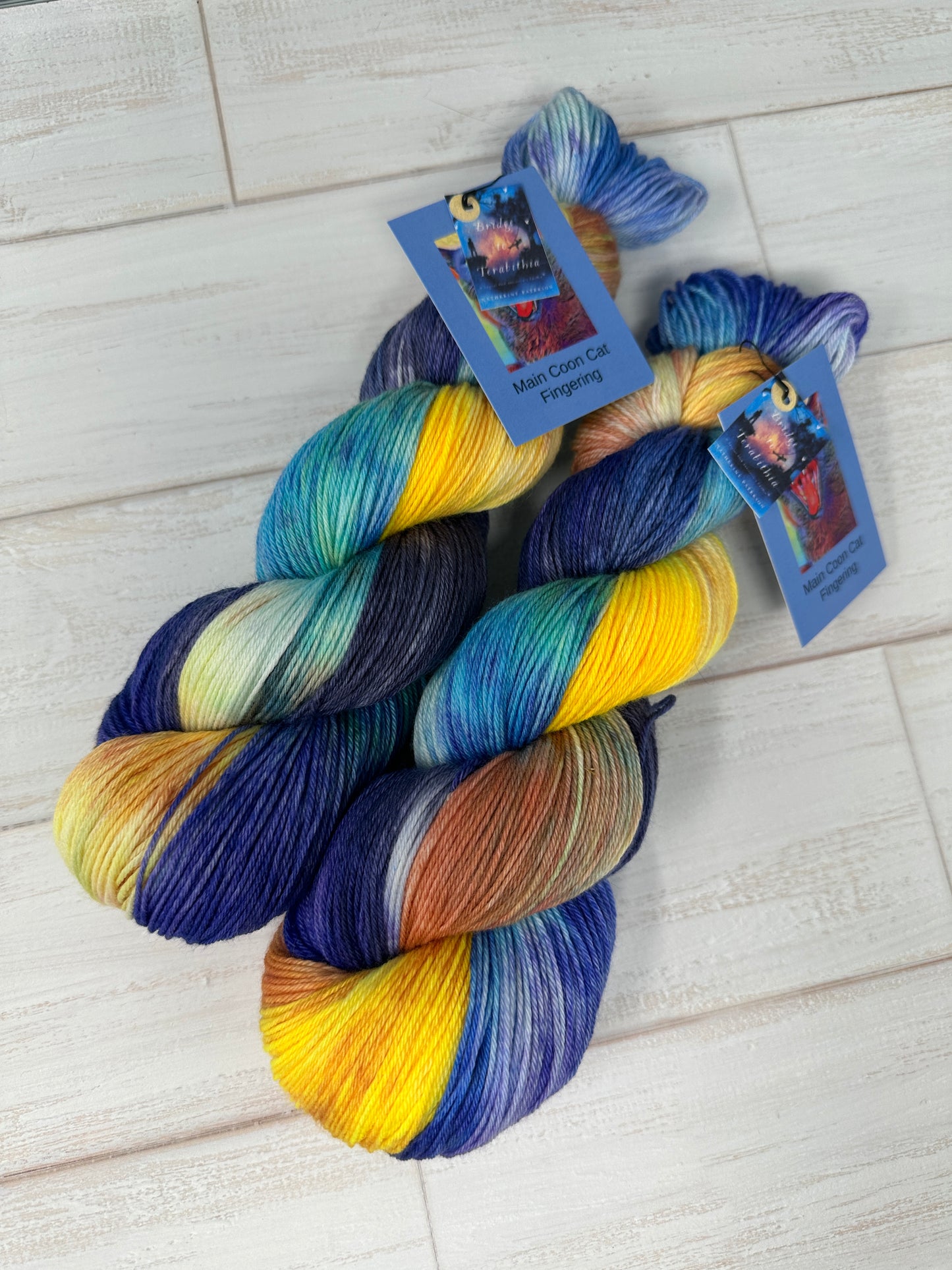 "Bridge to Terebithia" on Various Yarn Bases