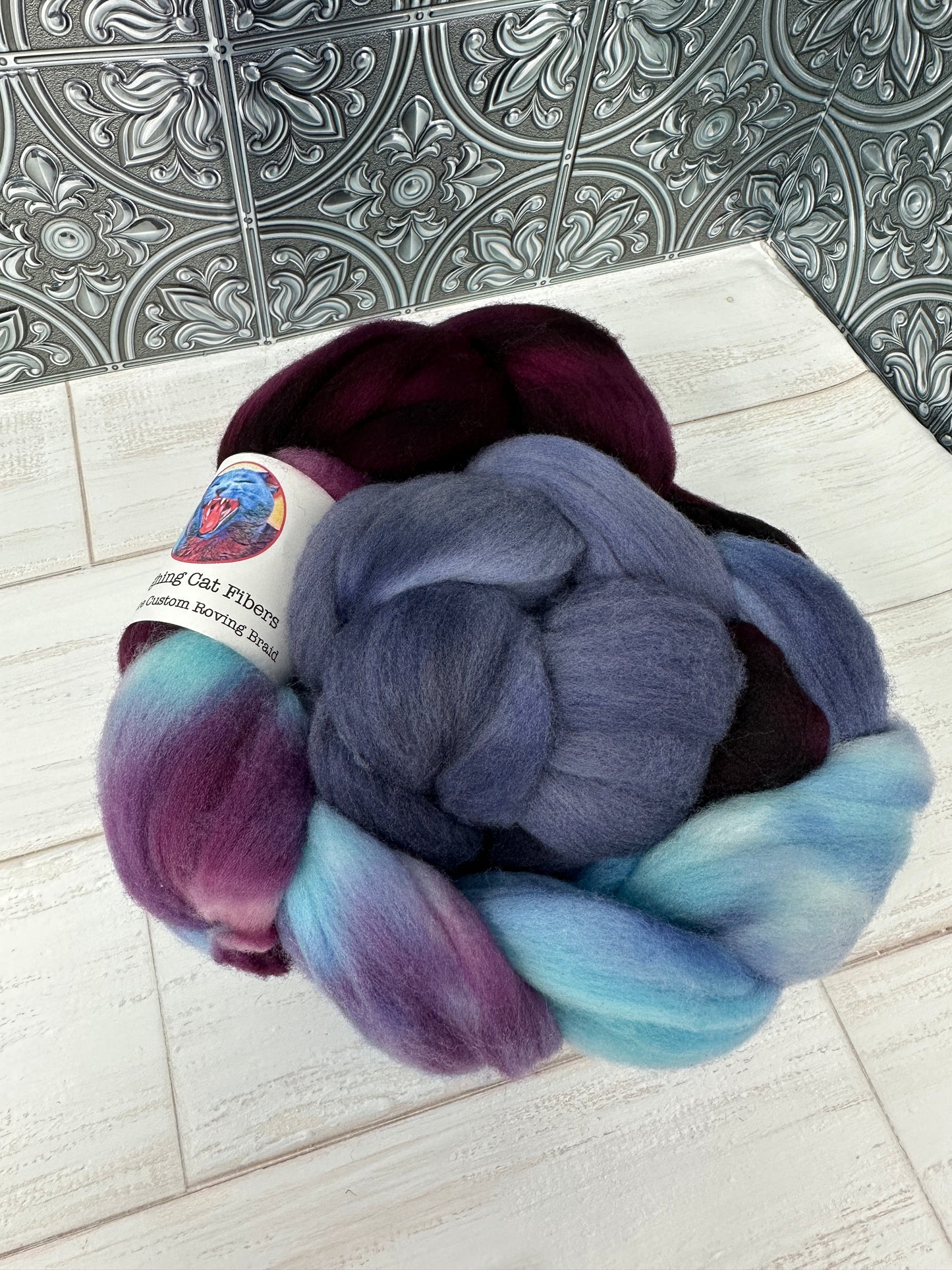 Custom Curated Rovings: "Damas de Morado"