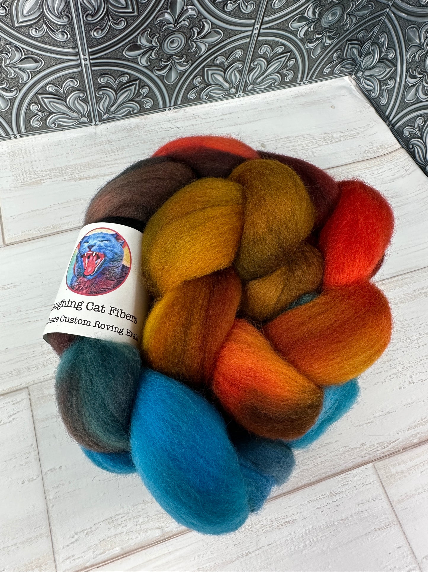 Custom Curated Rovings: "Turkey Pardon"