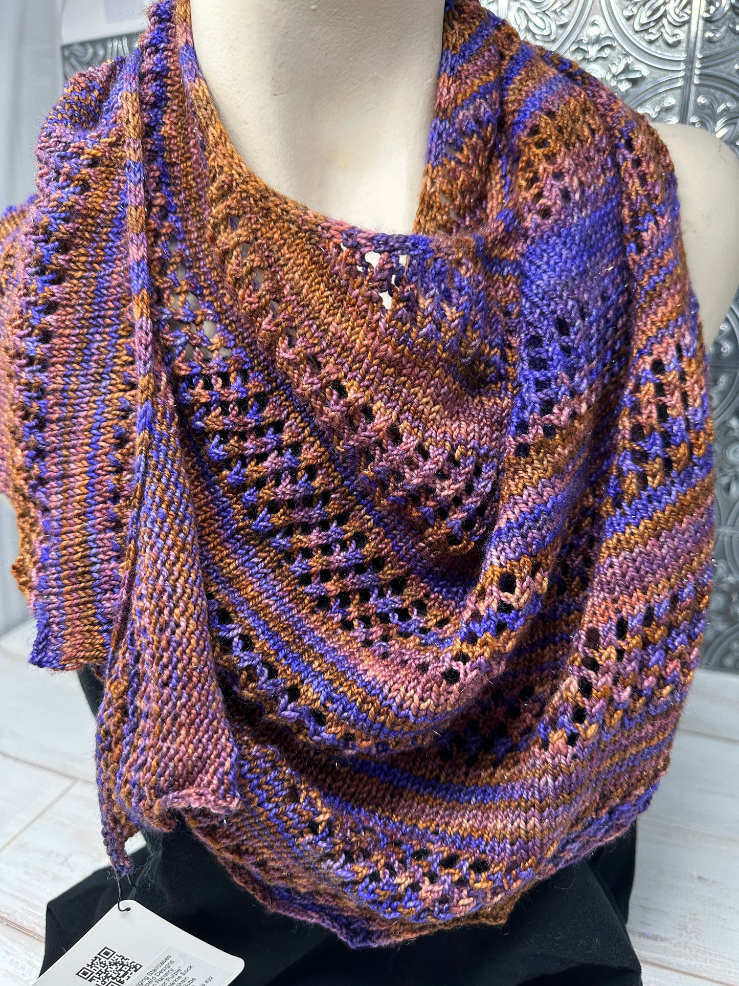 "The Color Purple" on Various Yarn Bases