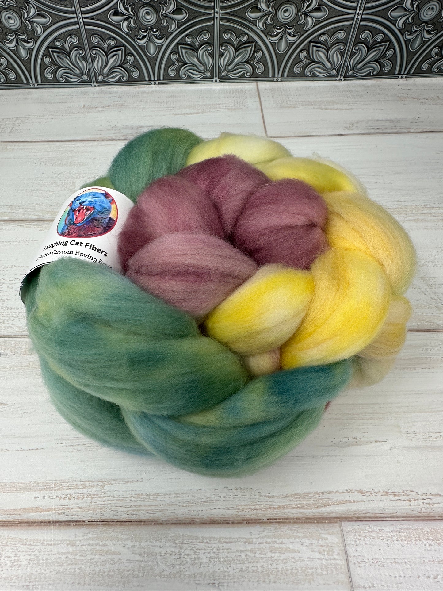 Custom Curated Rovings: "Psyche Entering Cupid's Garden"