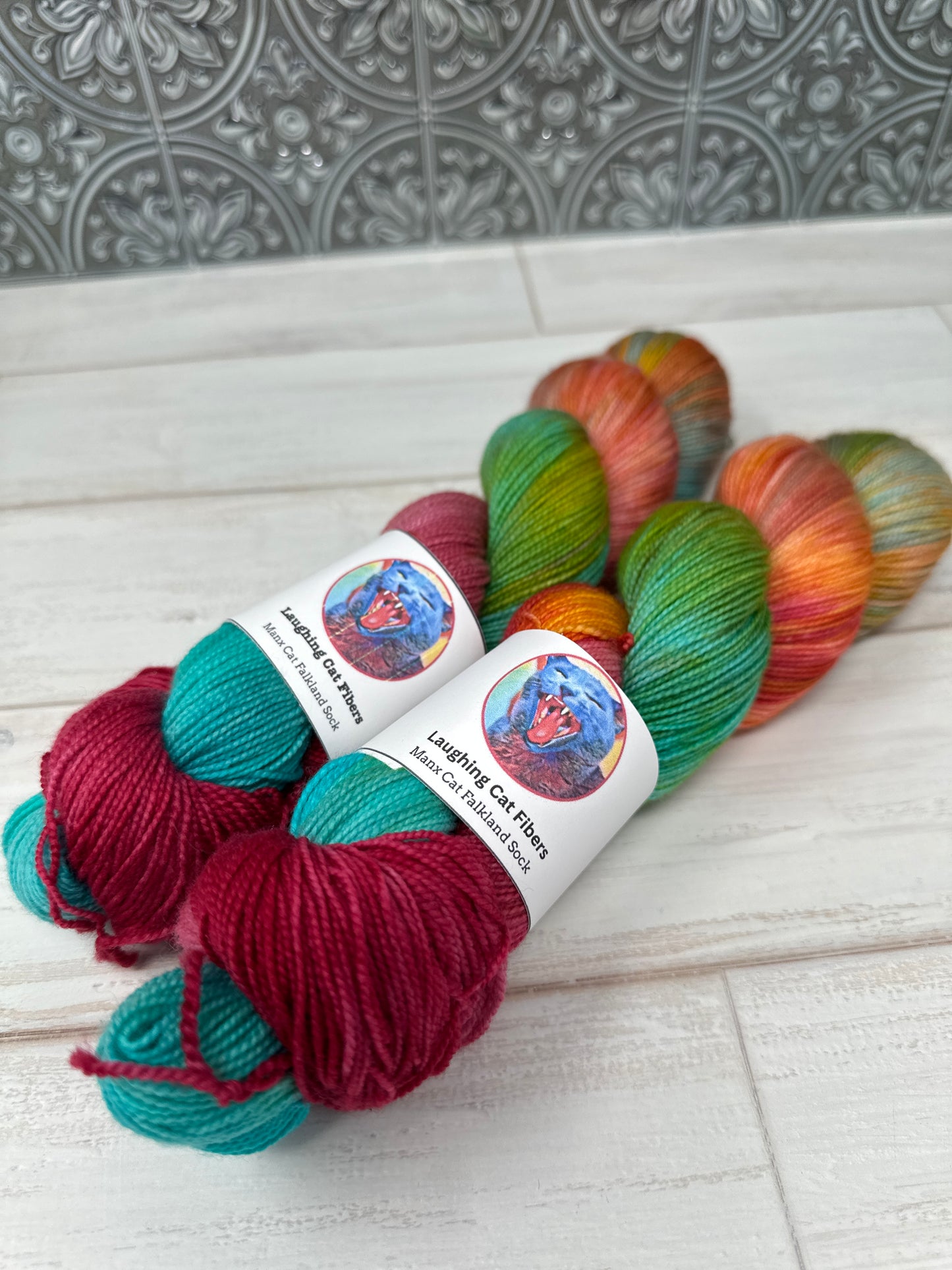 "The Algerian" on Various Yarn Bases