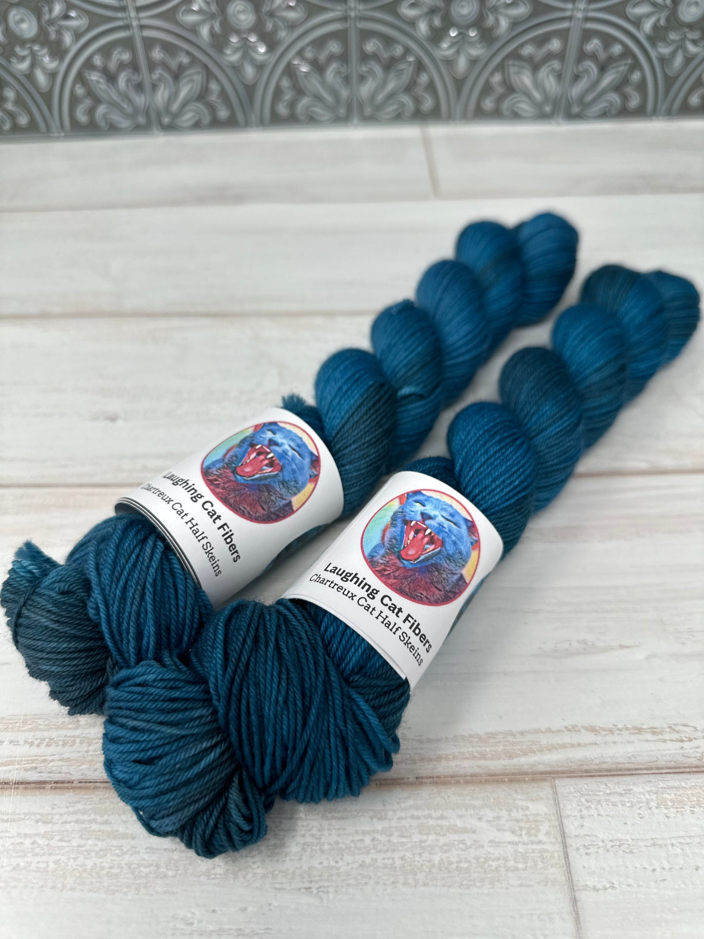 "Mediterranean Sea" on Various Yarn Bases