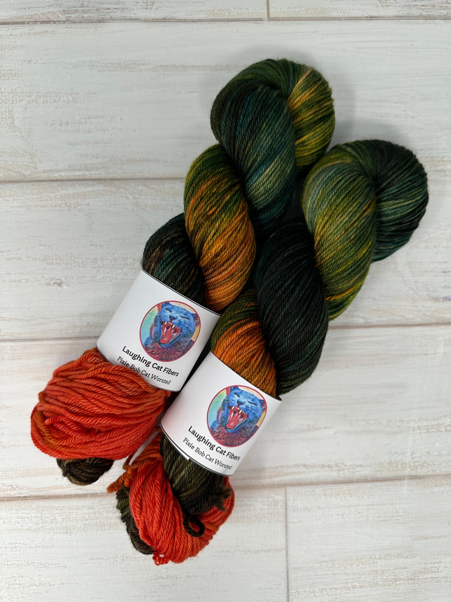 "The Cascades" on Various Yarn Bases