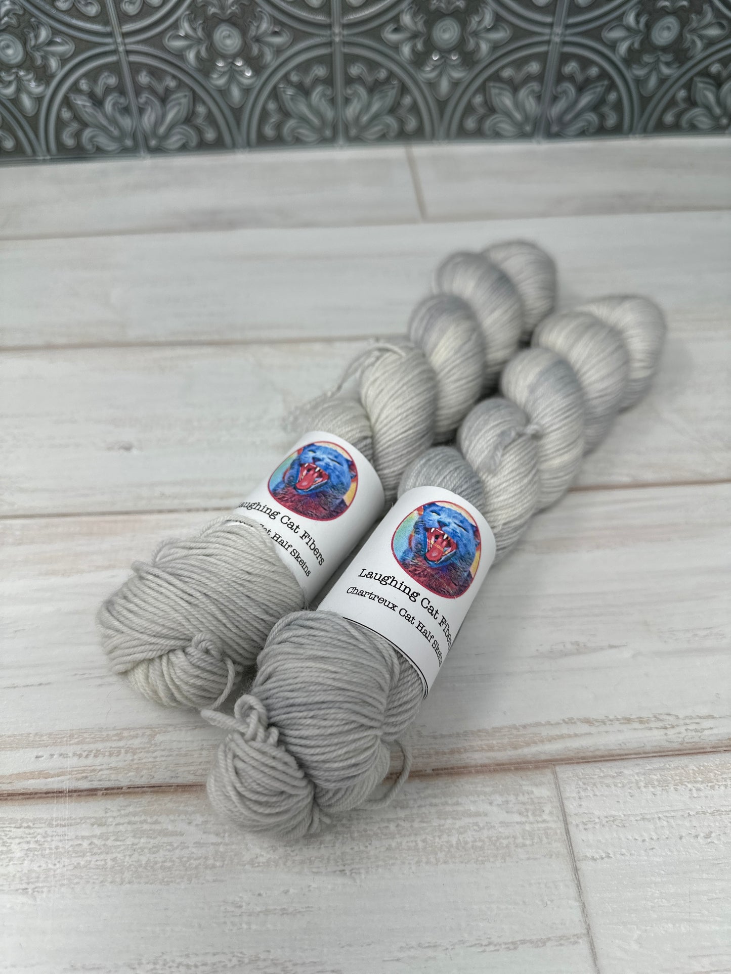 "Silver Gourd" on Various Yarn Bases