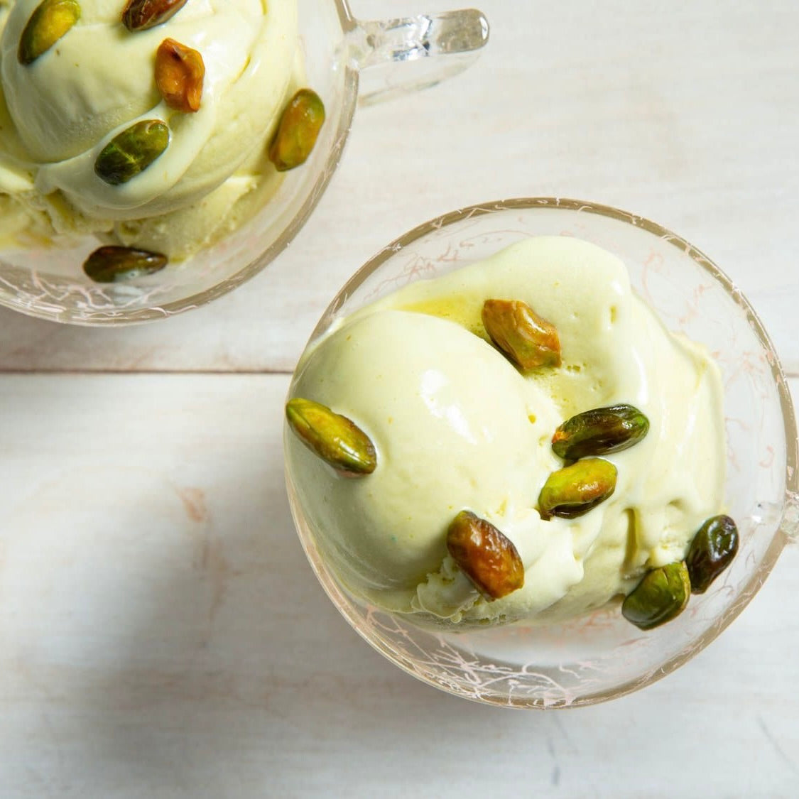 "Pistachio Ice Cream" on Various Yarn Bases