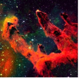 Pillars of Creation — UV Reactive | Cosmic Collection