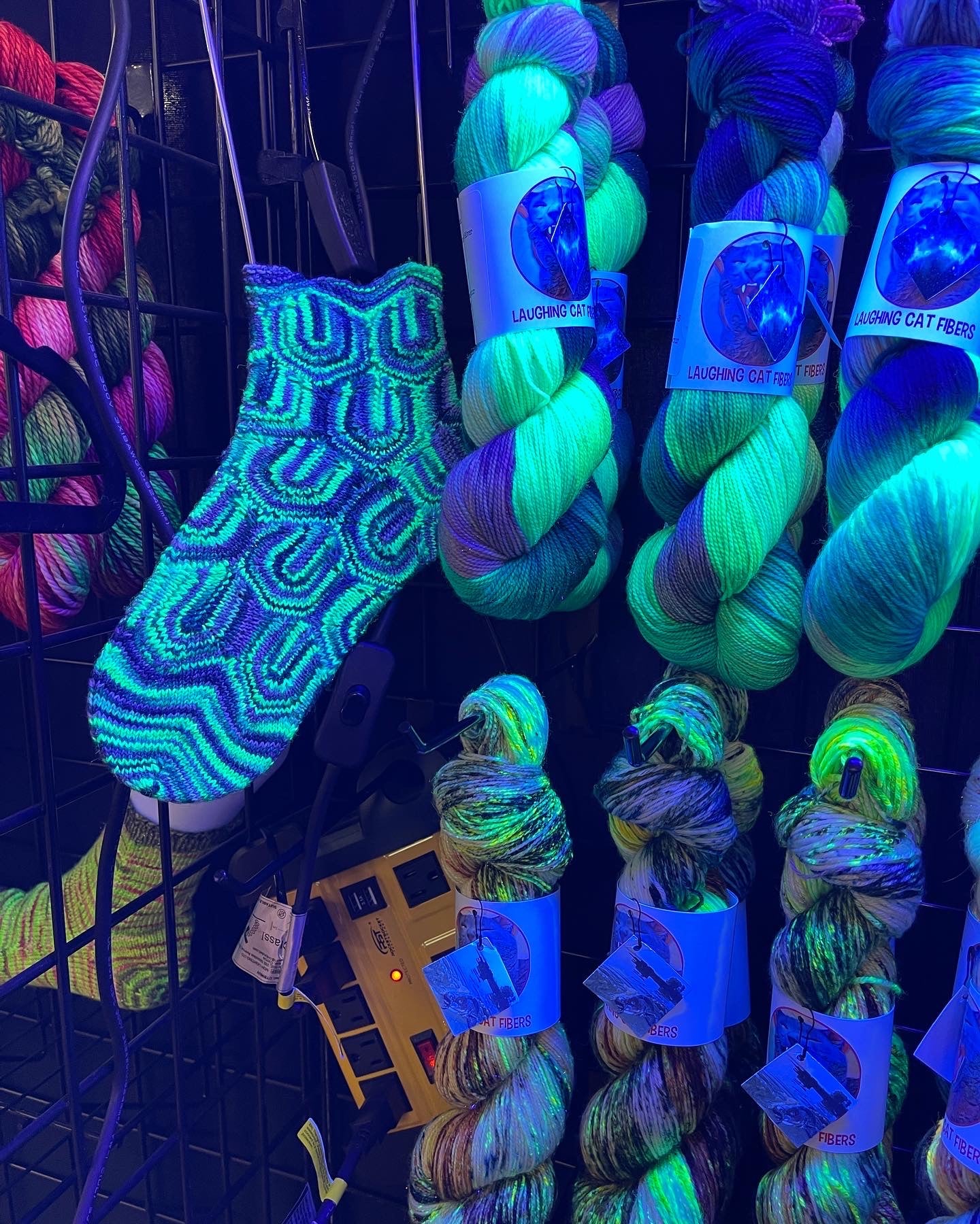 "Ethereal" on Various Yarn Bases