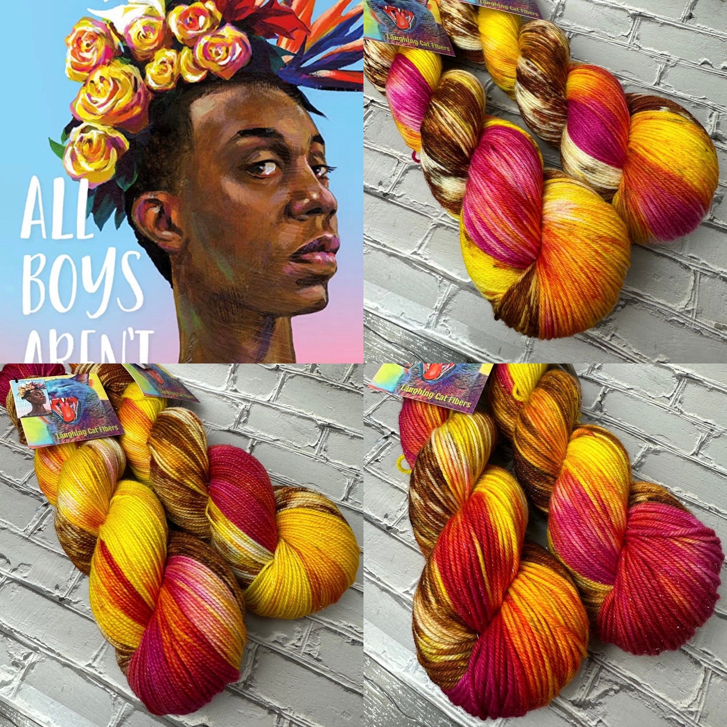 Banned Books Yarn Club "All Boy's Aren't Blue" on Various Yarn Bases