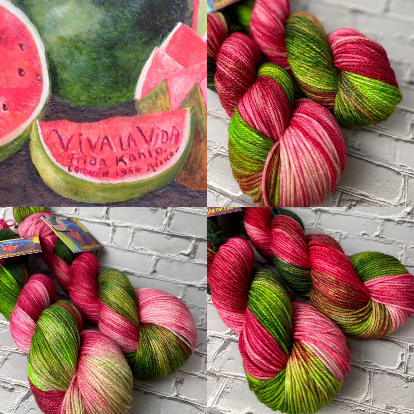 "Viva la Vida" on Various Yarn Bases