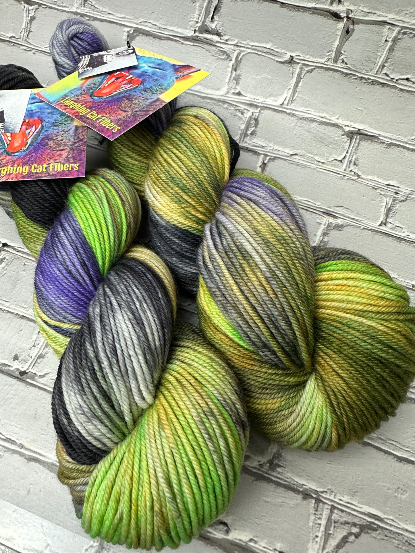 "El Vestido de Morado" on Various Yarn Bases