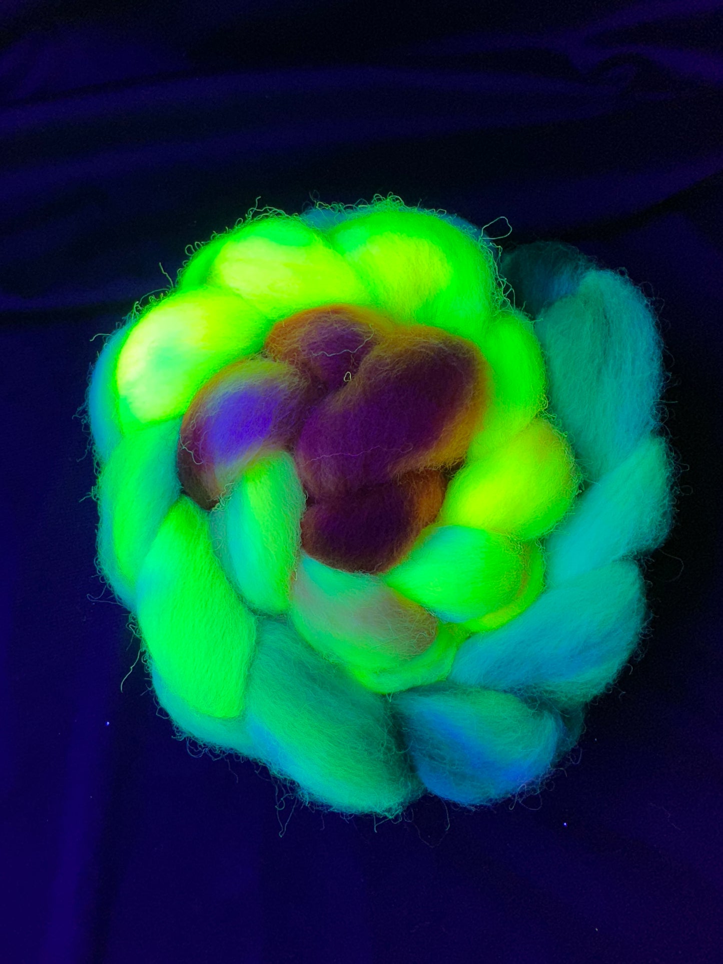 Custom Curated Rovings: "Seahorse Nebula"