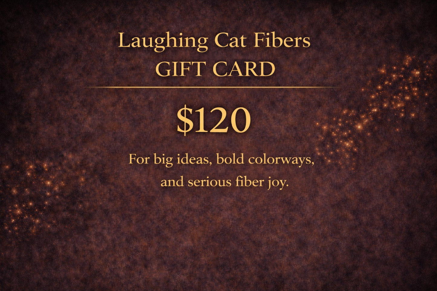 Laughing Cat Fibers Gift Cards