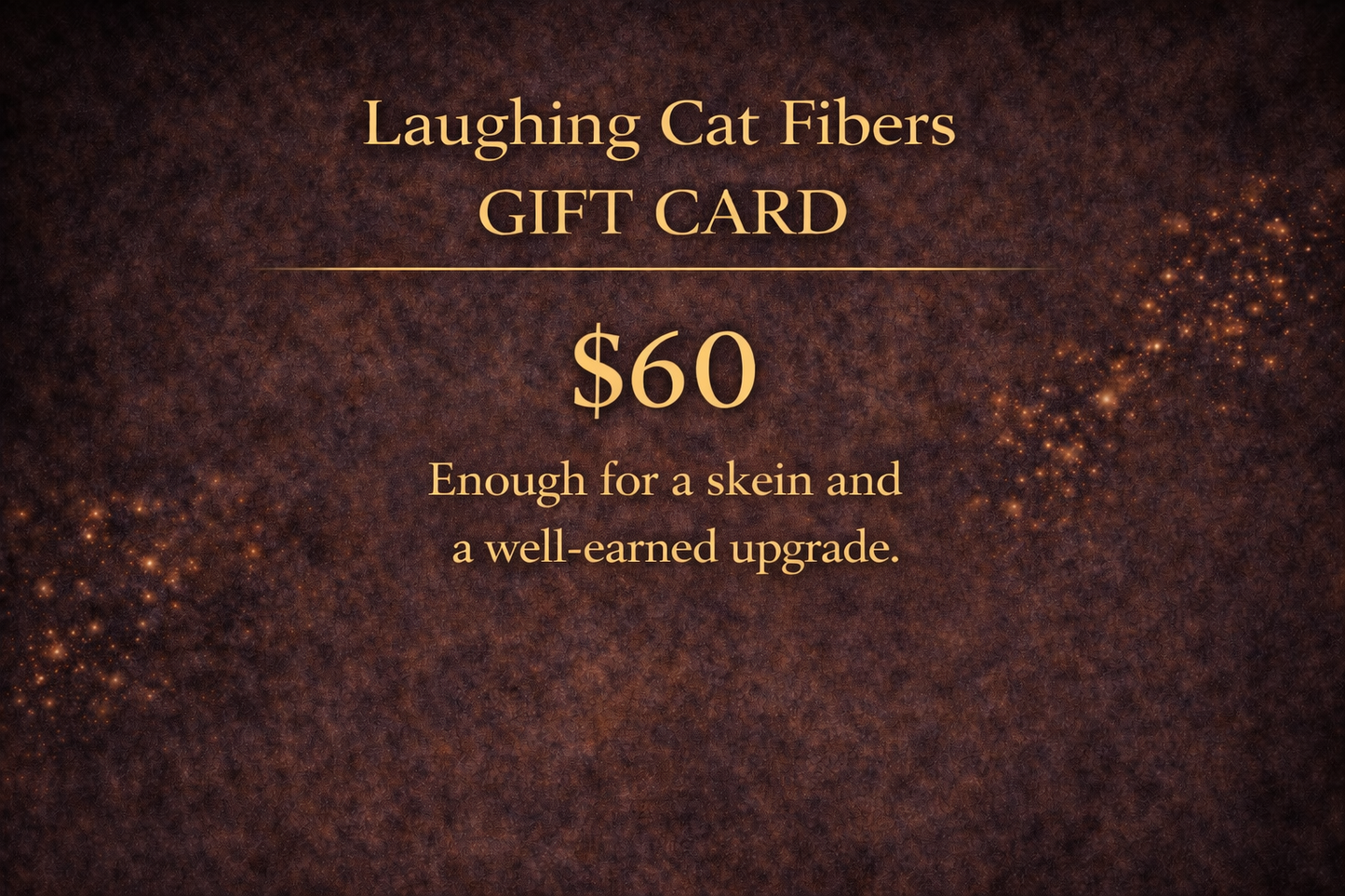 Laughing Cat Fibers Gift Cards