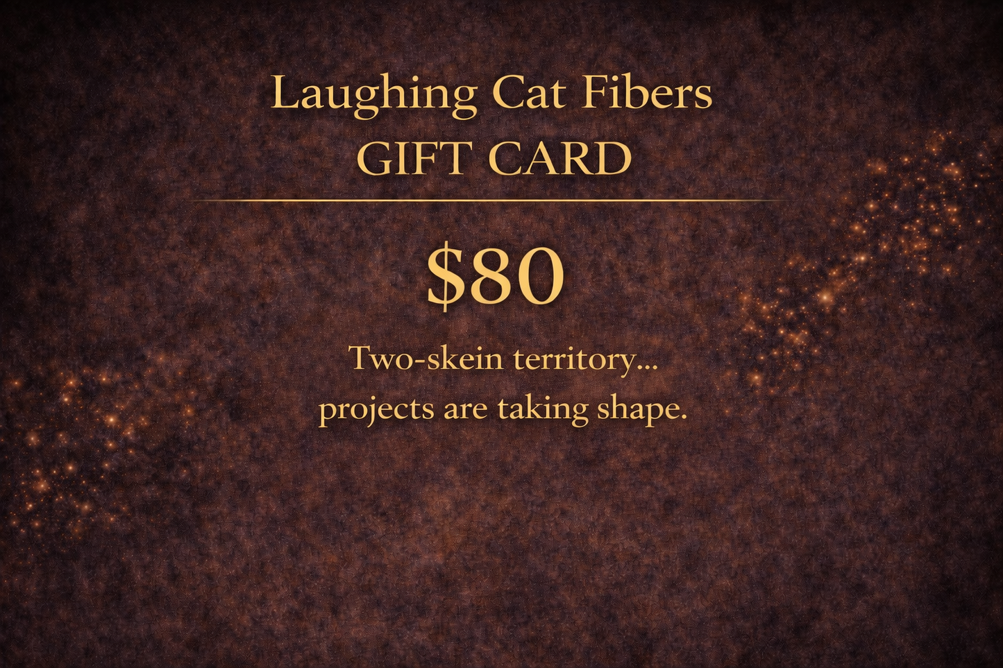 Laughing Cat Fibers Gift Cards