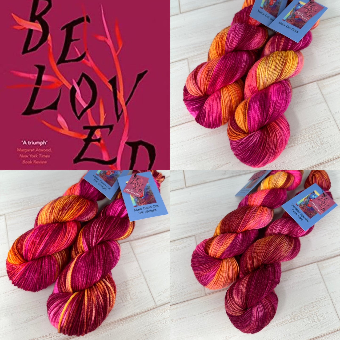 Banned Books Yarn Club "Beloved" on Various Yarn Bases