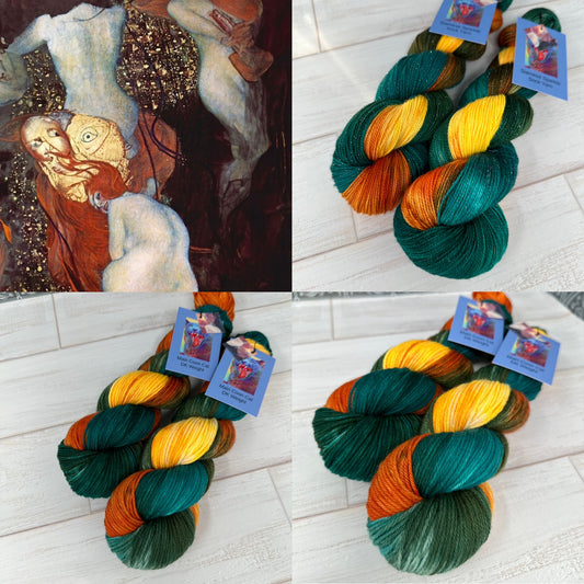 "Goldfish" on Various Yarn Bases