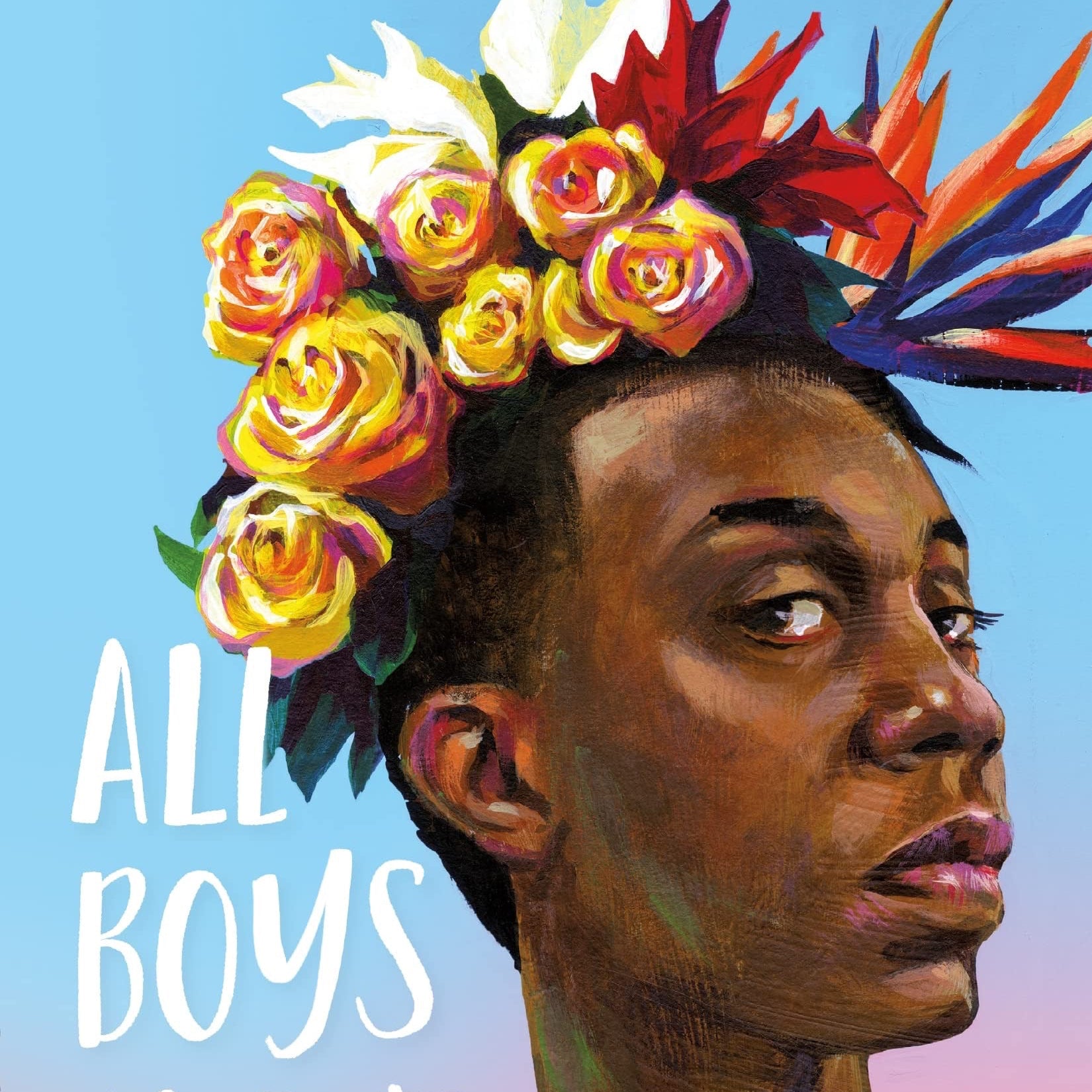 Image of the book cover of "All Boy's Aren't Blue" 