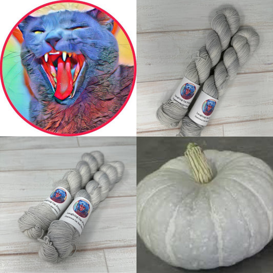"Silver Gourd" on Various Yarn Bases
