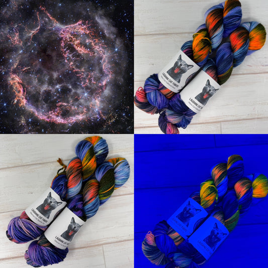 Cassiopeia A — UV Reactive | Deep Space Collection
