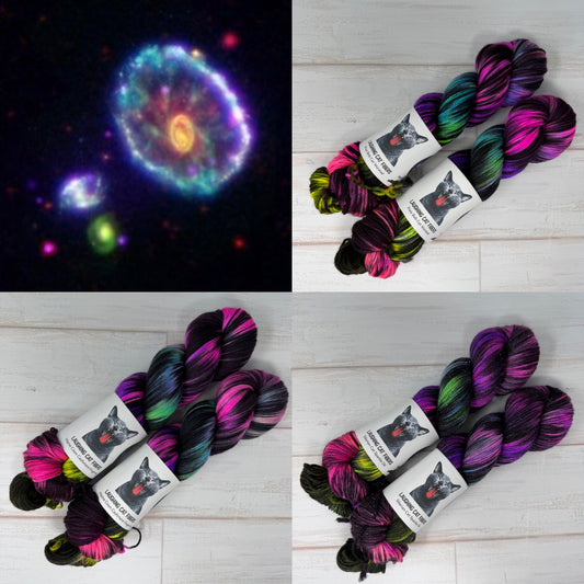 Cartwheel Galaxy — UV Reactive | Deep Space Collection