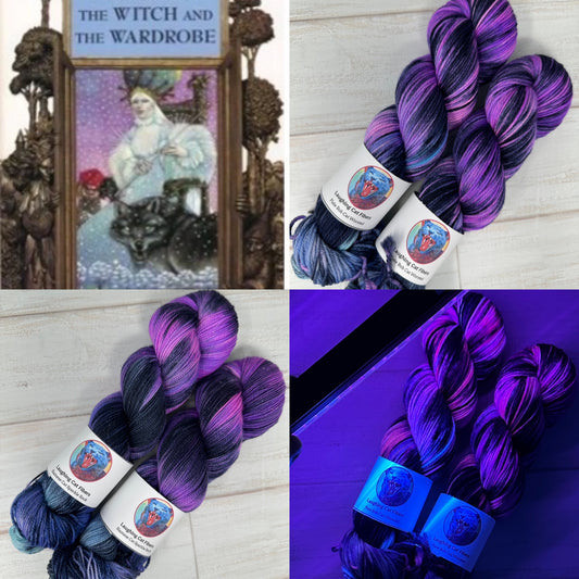 "The Lion, the Witch & the Wardrobe" on Various Yarn Bases
