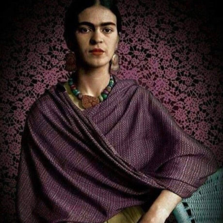 Damas de Morado — Hand-Dyed Wool Roving