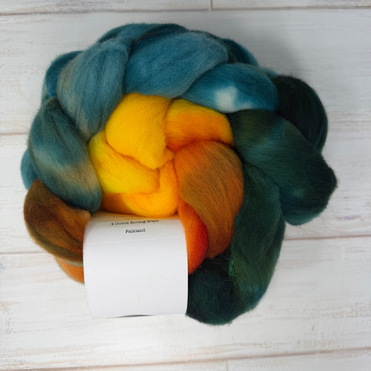 Goldfish — Hand-Dyed Wool Roving