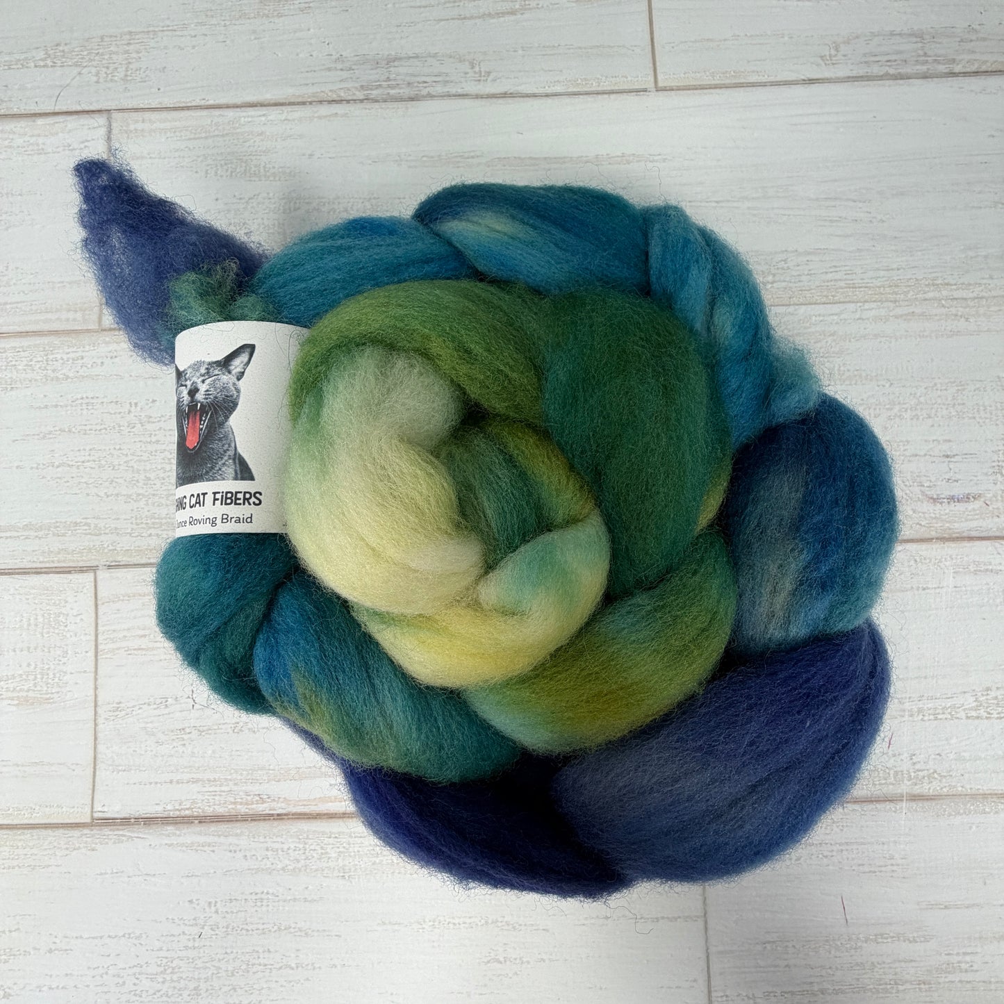Boreas — Hand-Dyed Wool Roving