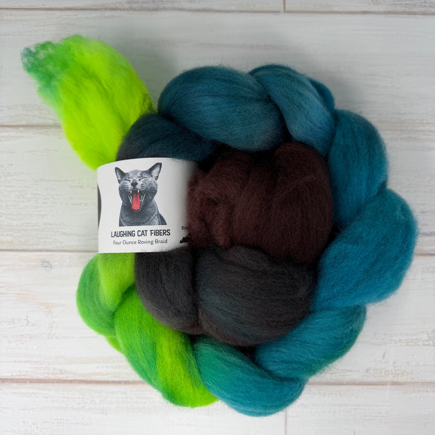 Circe — Hand-Dyed Wool Roving