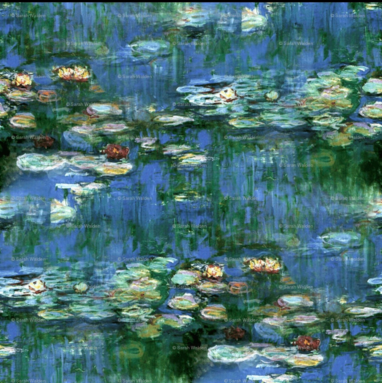 Water Lilies 1916 — Claude Monet Series