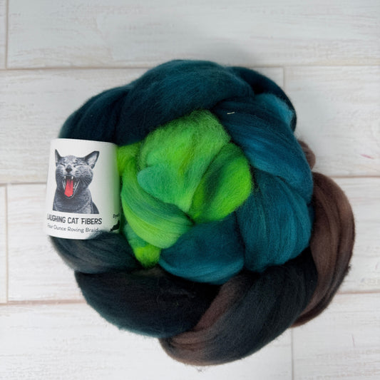 Circe — Hand-Dyed Wool Roving