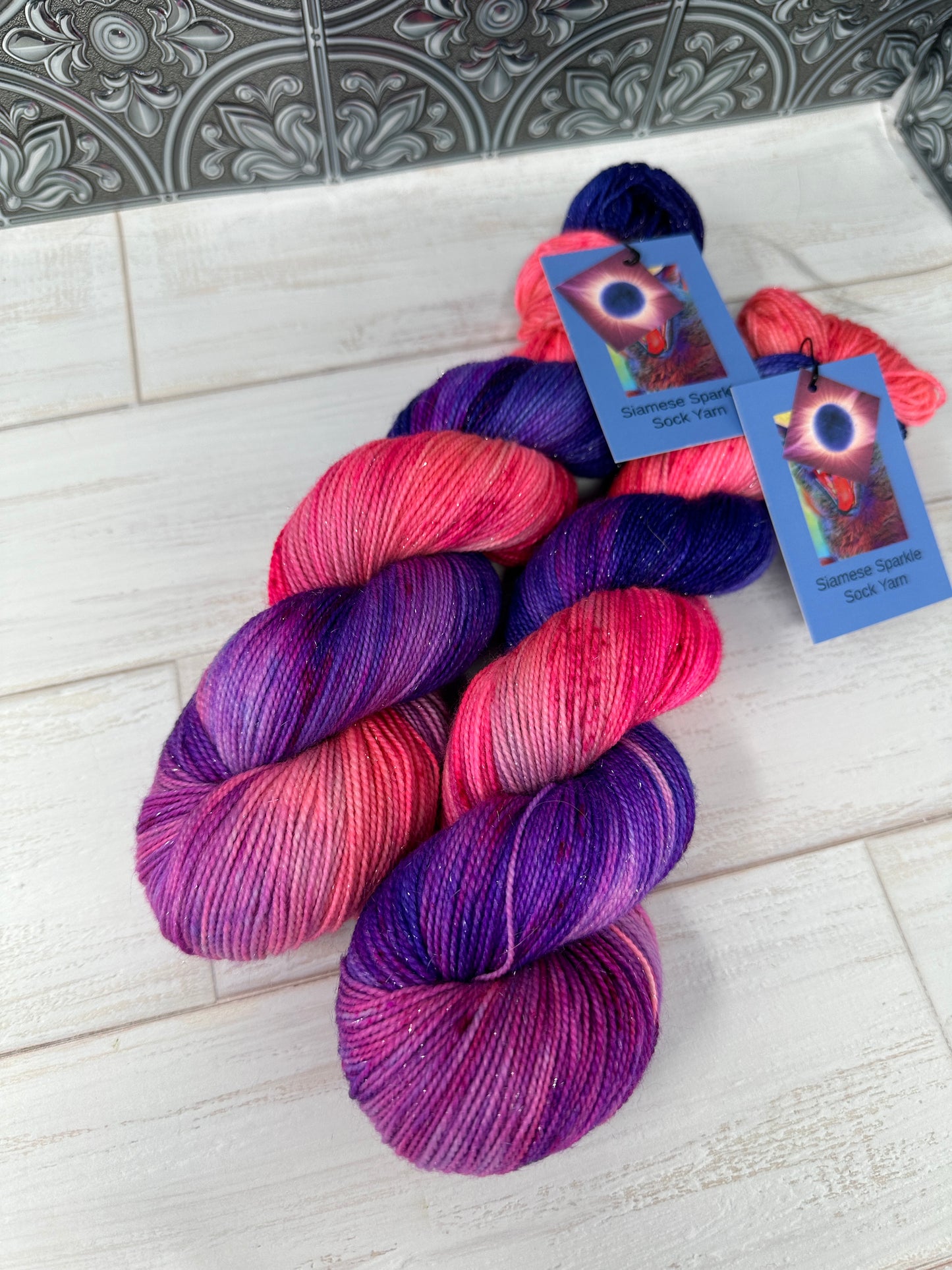 "Eclipse Two" on Various Yarn Bases