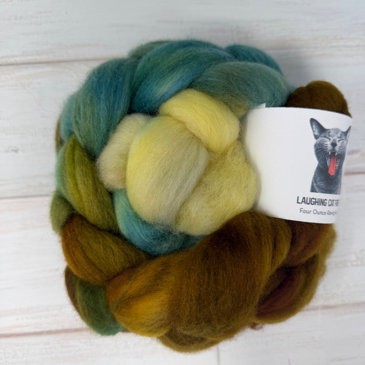 Courage, Anxiety & Despair (Watching the Battle) — Hand-Dyed Wool Roving